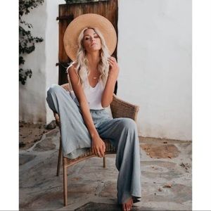 NBW Vici Fresh Air Embroidered Pants